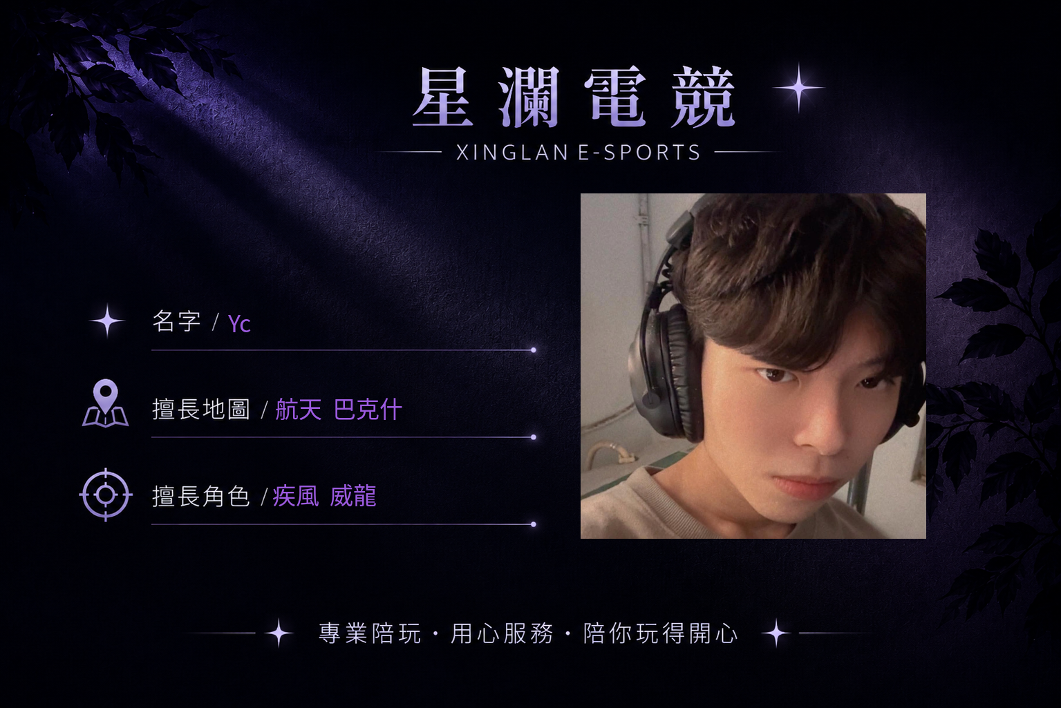 Yc 男陪自介